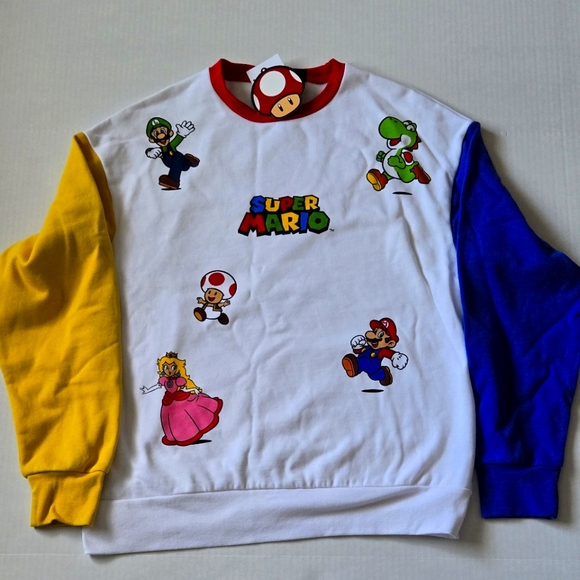 Super Mario Sweatshirt - Picture 1 of 5